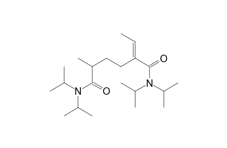 Hexanediamide, 2-ethylidene-5-methyl-N,N,N',N'-tetrakis(1-methylethyl)-, (E)-
