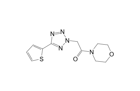 1-(4-morpholinyl)-2-(5-thiophen-2-yl-2-tetrazolyl)ethanone