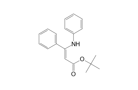 tert-Butyl (Z)-3-Anilino-3-phenyl-2-propenoate