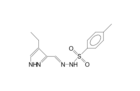 4-Ethyl-pyrazole-3-carbaldehyde 4-tosylhydrazone