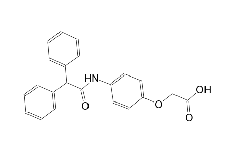 {4-[(diphenylacetyl)amino]phenoxy}acetic acid