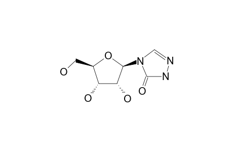 2,4-DIHYDRO-4-(BETA-D-RIBOFURANOSYL)-1,2,4-(3H)-TRIAZOL-3-ONE