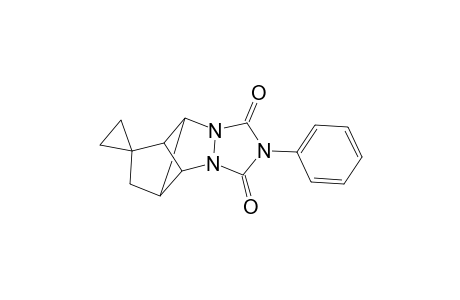 Spiro[cyclopropane-1,8'-[4.5]diazatricyclo[4.3.0.0(3,7)]nonane]-4',5'-dicarboximide, N-phenyl-