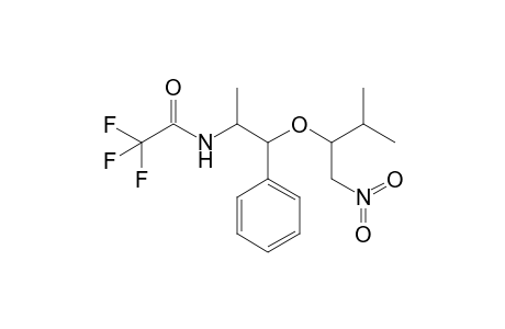 2,2,2-Trifluoro-N-[1-methyl-2-(2'-methyl1'-nitromethylpropoxy)-2-phenylethyl]acetamide
