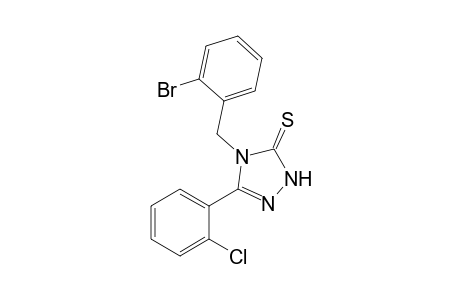 4-(2-bromobenzyl)-3-(2-chlorophenyl)-1H-1,2,4-triazole-5-thione