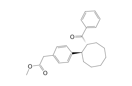 (trans-2-benzoylcyclooctyl)phenylessigsaure-methylester