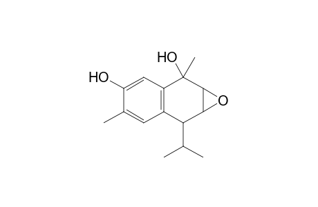 2,5-Dimethyl-7-propan-2-yl-7,7a-dihydro-1aH-naphtho[2,3-b]oxirene-2,4-diol