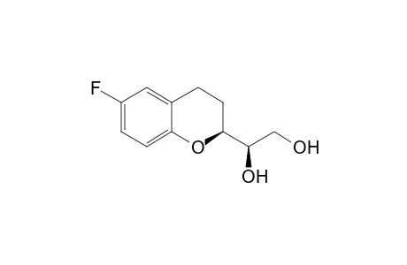 (1R)-1-[(2S)-6-fluoranyl-3,4-dihydro-2H-chromen-2-yl]ethane-1,2-diol