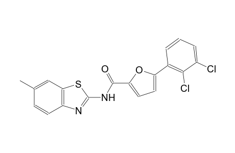 5-(2,3-dichlorophenyl)-N-(6-methyl-1,3-benzothiazol-2-yl)-2-furamide