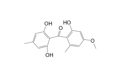 Benzophenone, 2,2',6-trihydroxy-4'-methoxy-4,6'-dimethyl-