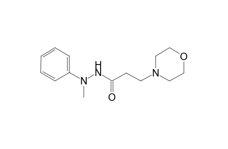 Propiohydrazide, 3-(4-morpholyl)-N2-methyl-N2-phenyl-