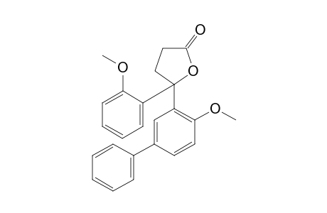 4-hydroxy-4-(4-methoxy-m-biphenylyl)-4-(o-methoxyphenyl)butyric acid, gamma-lactone