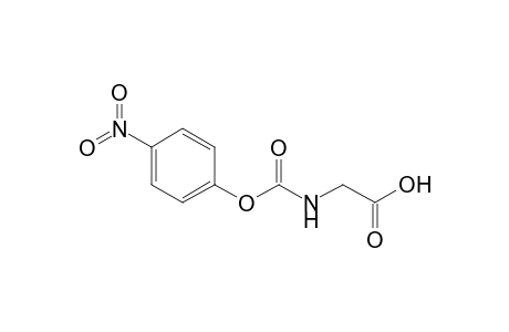 2-[(4-nitrophenoxy)carbonylamino]acetic acid