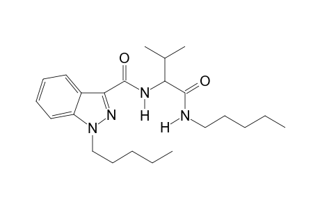 N-[3-Methyl-1-oxo-1-(pentylamino)butan-2-yl]-1-pentyl-1H-indazole-3-carboxamide