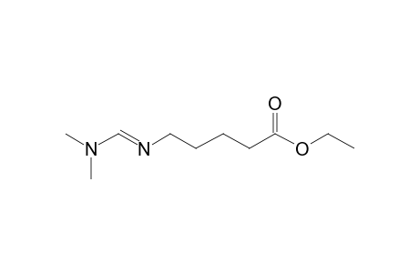 5-Aminovaleric acid, N-dimethylaminomethylene-, ethyl ester