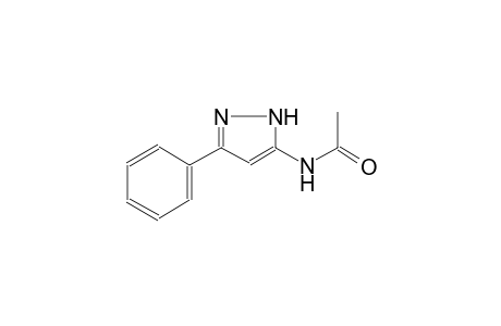 N-(3-phenyl-1H-pyrazol-5-yl)acetamide