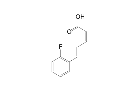 (2Z,4E)-5-(2-Fluorophenyl)penta-2,4-dienoic Acid