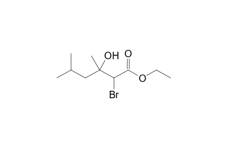 Ethyl 2-Bromo-3-hydroxy-3,5-dimethylhexanoate