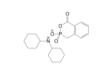1-HYDROXY-4,5-BENZO-2-OXAPHOSPHORINANONE-(3)-1-OXIDE-DICYCLOHEXYLAMMONIUM-SALT