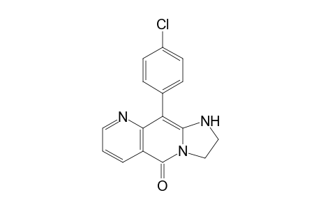 10-(4-chlorophenyl)-2,3-dihydro-1H-imidazo[1,2-g][1,6]naphthyridin-5-one