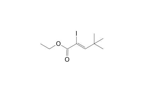 (Z)-2-Iodo-4,4-dimethyl-pent-2-enoic acid ethyl ester