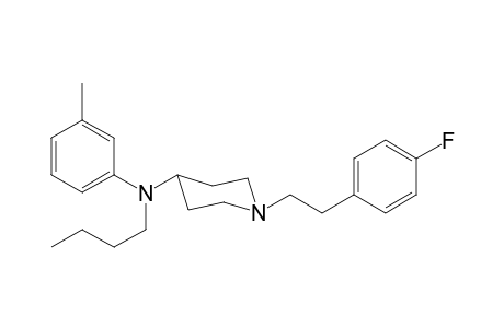 N-Butyl-1-[2-(4-fluorophenyl)ethyl]-N-3-methylphenylpiperidin-4-amine