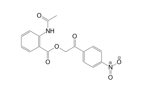 benzoic acid, 2-(acetylamino)-, 2-(4-nitrophenyl)-2-oxoethyl ester