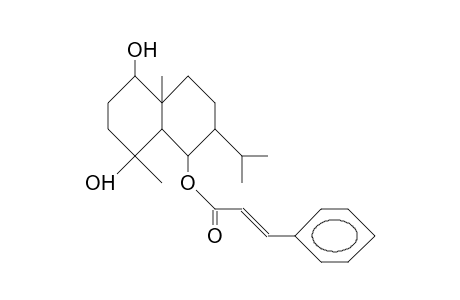 6b-Cinnamoyloxy-1b,4a-dihydroxy-eudesmane