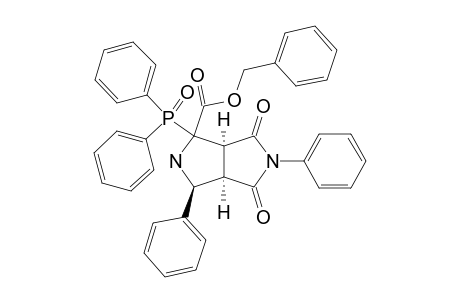 (1.alpha.,3.beta.,3a.alpha.,6a.alpha.)-phenylmethyl octahydro-1-(diphenylphosphinoyl)-4,6-dioxo-3,5-diphenylpyrrolo[3,4-c]pyrrole-1-carboxylate