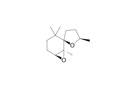 (1S,5R,5'R,6S)-4,4,5',6-tetramethylspiro[7-oxabicyclo[4.1.0]heptane-5,2'-tetrahydrofuran]