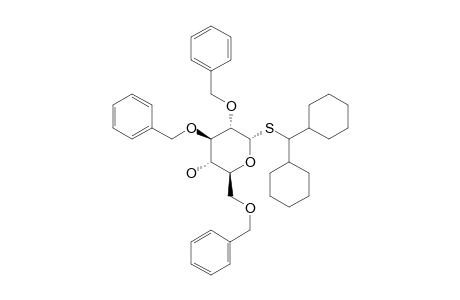 DICYCLOHEXYLMETHYL_2,3,6-TRIO-BENZYL-1-THIO-ALPHA-D-GLUCOPYRANOSIDE