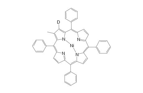 (2-Methyl-3-deuterio-5,10,15,20-tetraphenylporphyrinato)nickel