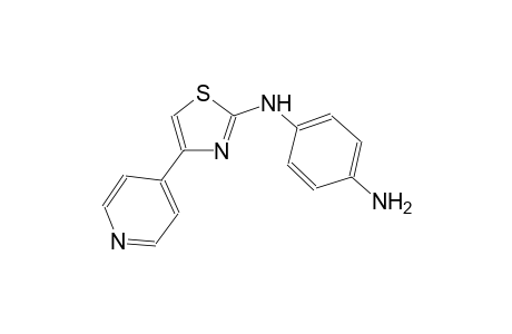 1,4-benzenediamine, N~1~-[4-(4-pyridinyl)-2-thiazolyl]-