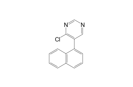 4-chloro-5-(1-naphthyl)pyrimidine