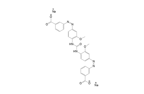Benzoic acid, 3,3'-[carbonylbis[imino(3-methoxy-4,1-phenylene)azo]]bis-, disodium salt