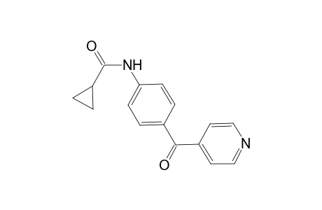 N-(4-isonicotinoylphenyl)cyclopropanecarboxamide