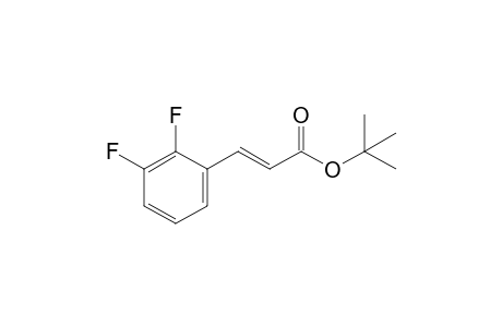 tert-Butyl (2E)-3-(2,3-difluorophenyl)-2-propenoate