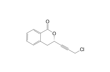 GYMNOPALYNE_B;3-(3-CHLOROPROP-1-YN-1-YL)-3,4-DIHYDRO-1-H-ISOCHROMEN-1-ONE
