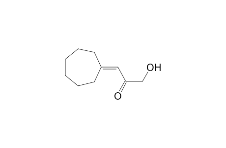 3-cycloheptylidene-1-hydroxy-2-propanone