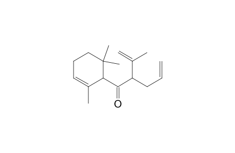 4-Penten-1-one, 2-(1-methylethenyl)-1-(2,6,6-trimethyl-2-cyclohexen-1-yl)-, (R*,S*)-