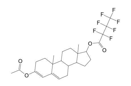 Androsta-3,5-diene-3,17-diol, 3-acetate 17-(heptafluorobutanoate), (17.beta.)-