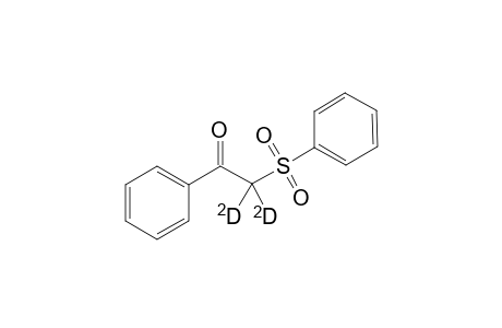.beta. bis-deutero-phenylsulfonyimethylketo benzene