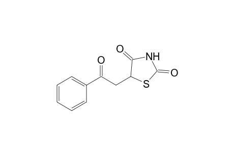 5-[2-Phenyl-2-oxoethyl]-2,4-dioxo-1,3-thiazolidine