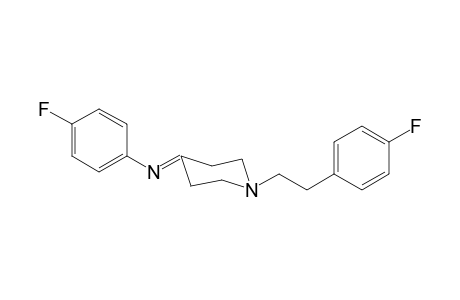 N-(4-Fluorophenyl)-1-[2-(4-fluorophenyl)ethyl]piperidin-4-imine