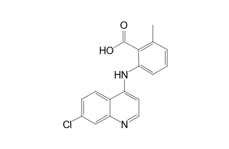 4-((2'-carboxyl-3'-methyl)-phenylamino)7-chloroquinoline