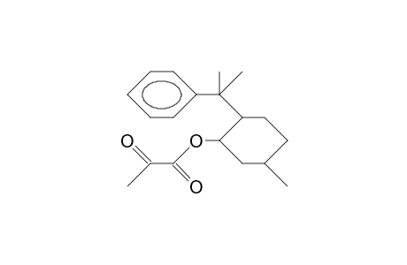 2-(1-Methyl-1-phenyl-ethyl)-5-methyl-cyclohexyl methylglyoxylate