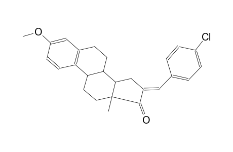 16-(4-chlorobenzylidene)-3-methoxyestra-1,3,5(10)-trien-17-one