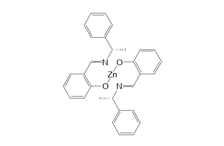 bis[2-({[(1S)-1-phenylethyl]imino}methyl)phenoxy]zinc