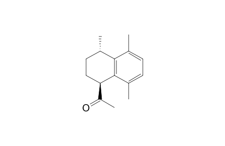 trans-1-(4,5,8-trimethyl-1,2,3,4-tetrahydronaphthalen-1-yl)ethanone