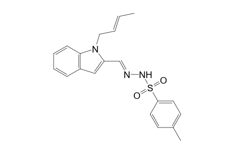 Benzenesulfonic acid, 4-methyl-, [[1-(2-butenyl)-1H-indol-2-yl]methylene]hydrazide, (?,E)-